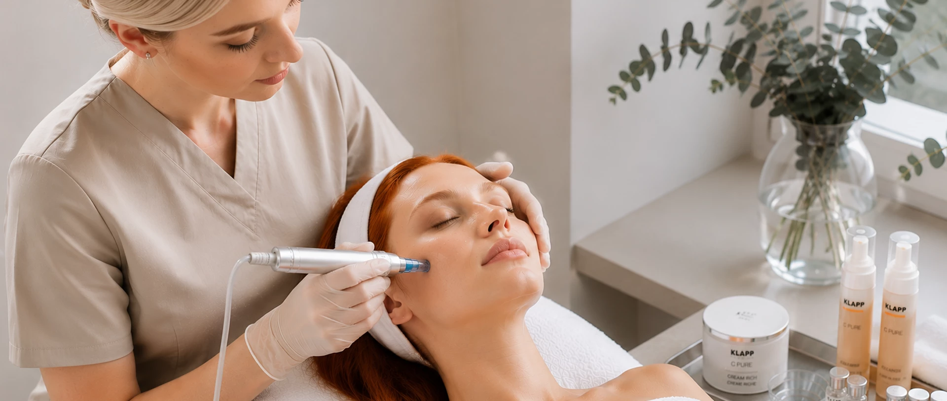 Микроигольчатое обновление кожи с помощью Dermapen