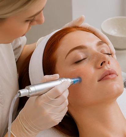 Процедура фракционной мезотерапии Dermapen